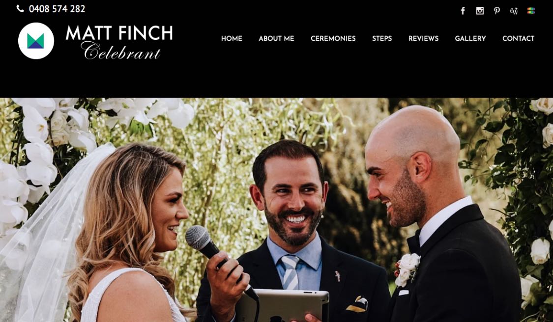 Matt Finch Wedding Celebrant Melbourne