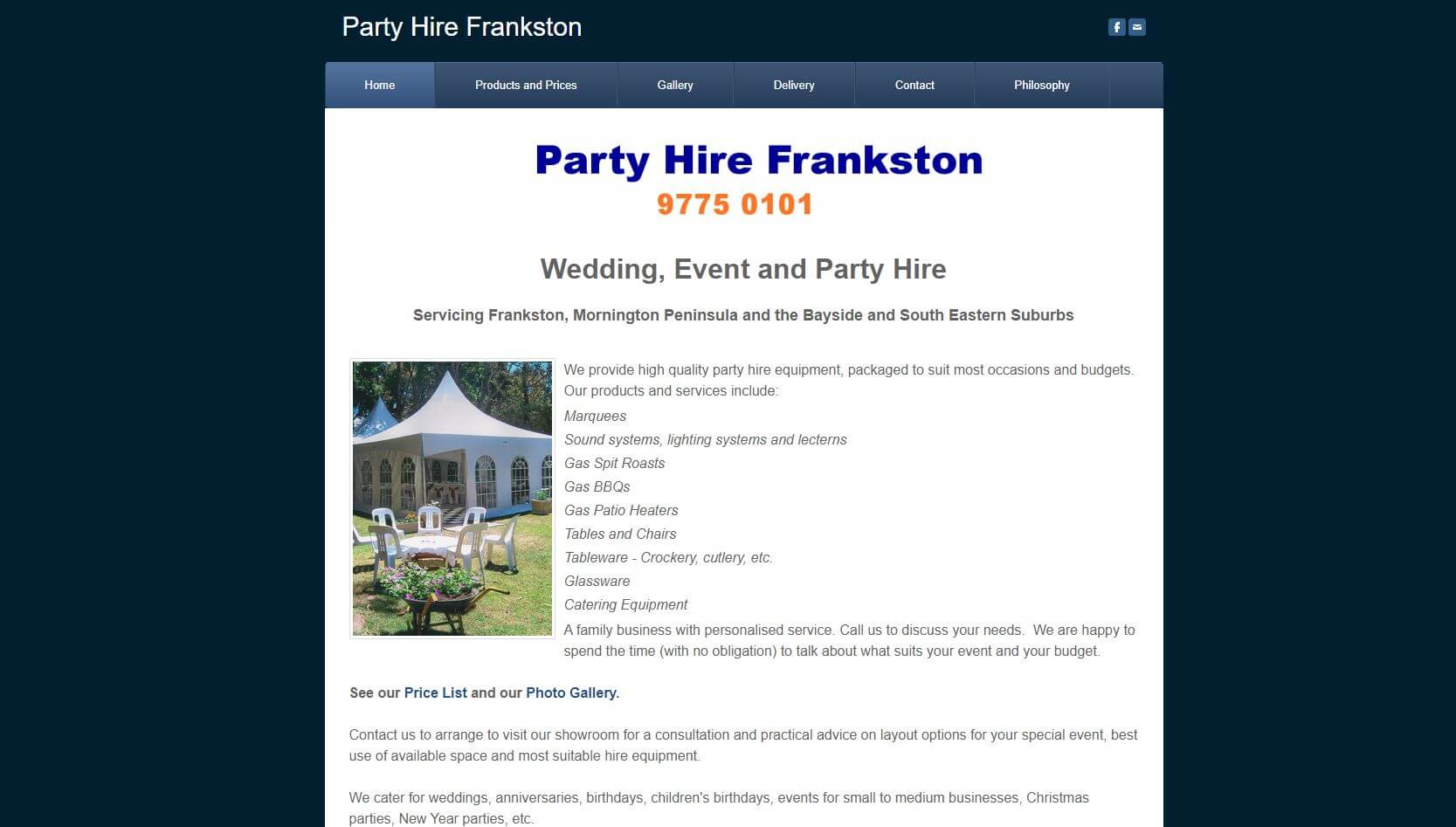 Party Hire Frankston