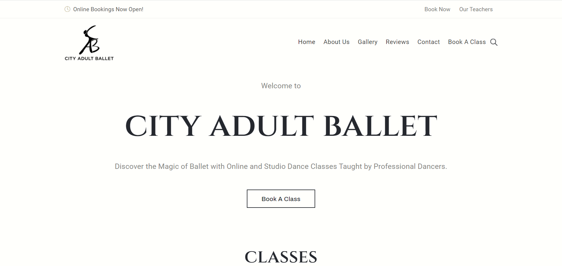 City Adult Ballet