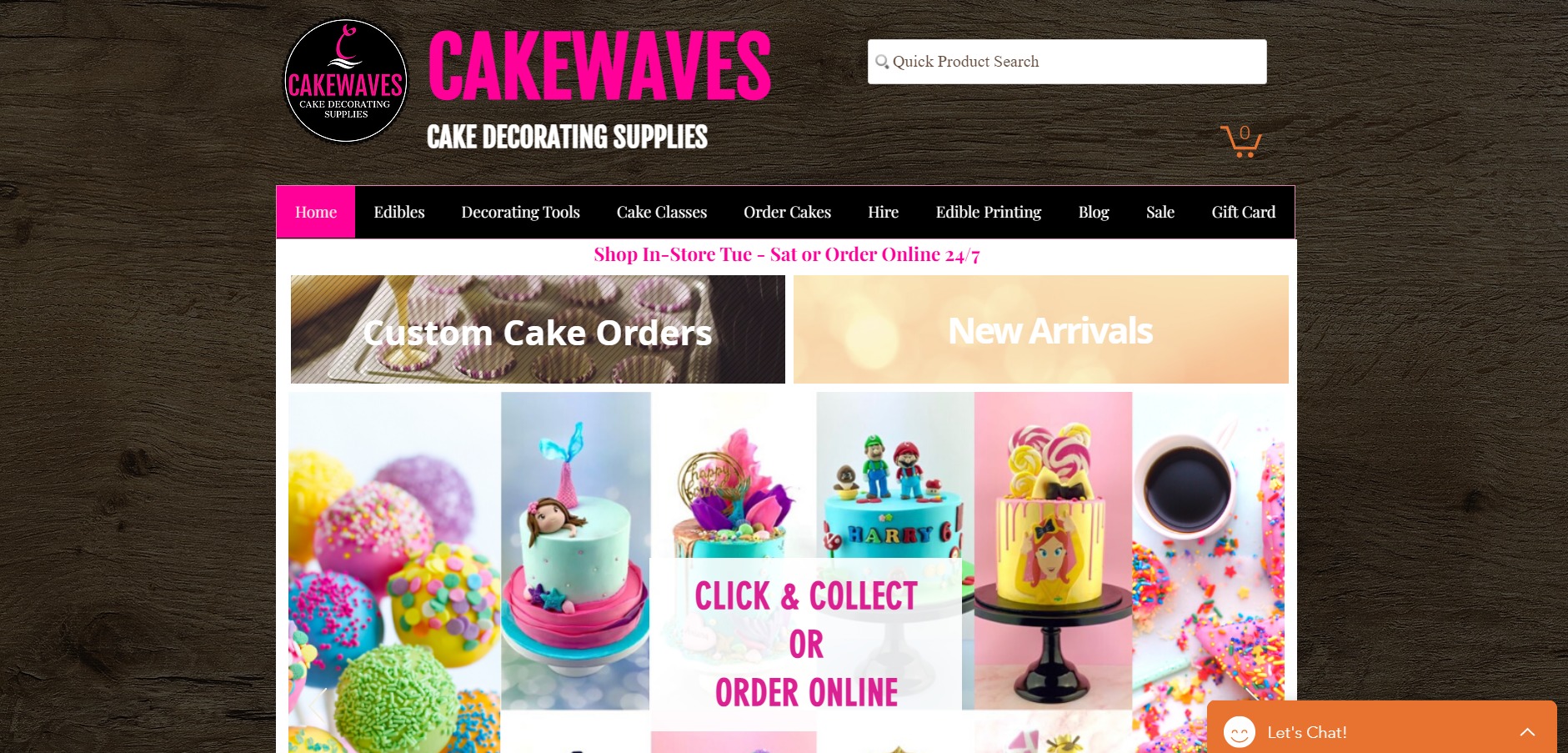 Cakewaves