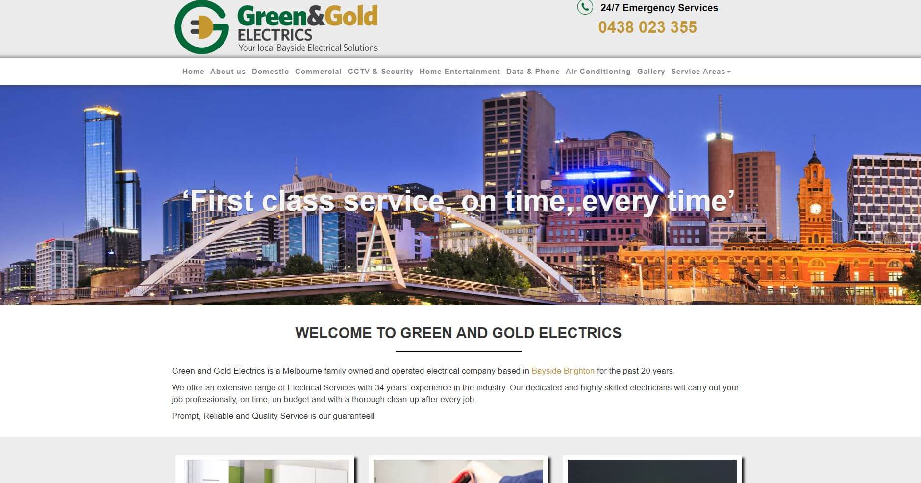 Green & Gold Electrics