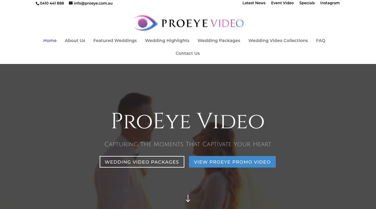 Pro Eye Video Wedding Videographer Yarra Valley