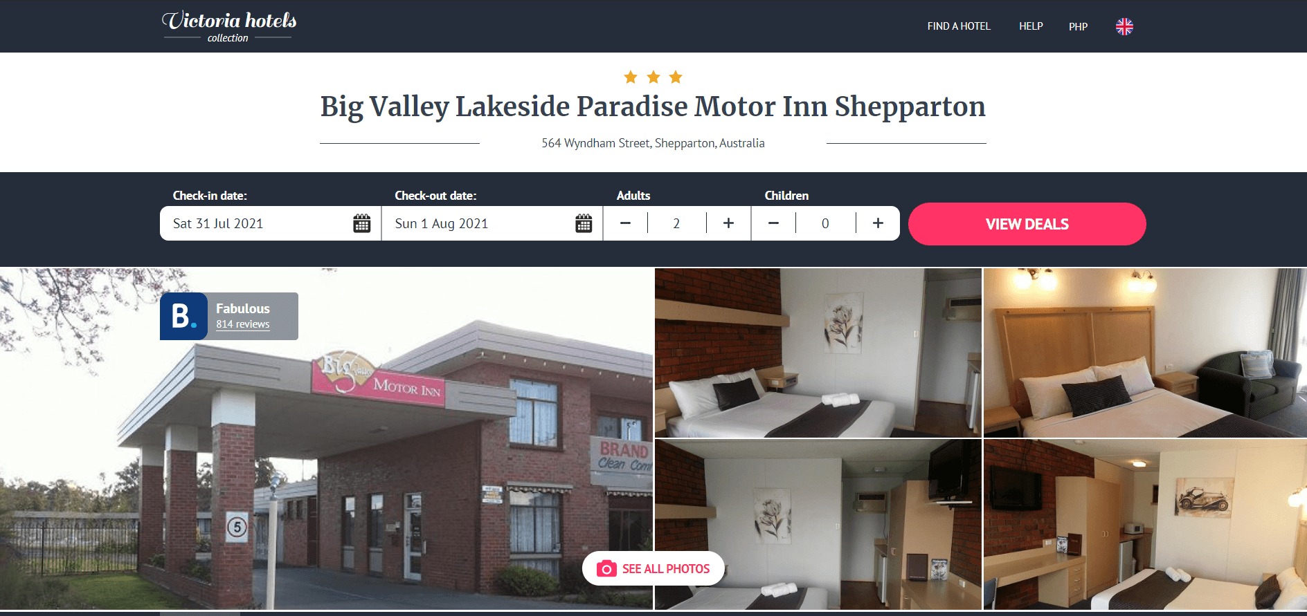 Big Valley Lakeside Paradise Motor Inn