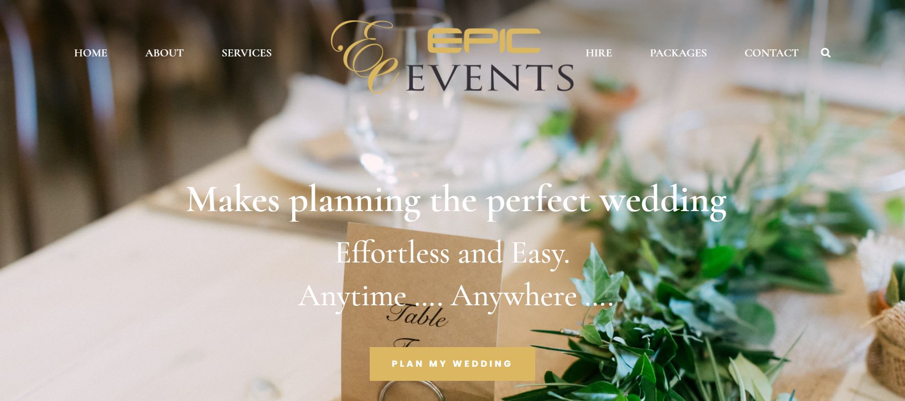 Epic Events Wedding Planners Adelaide