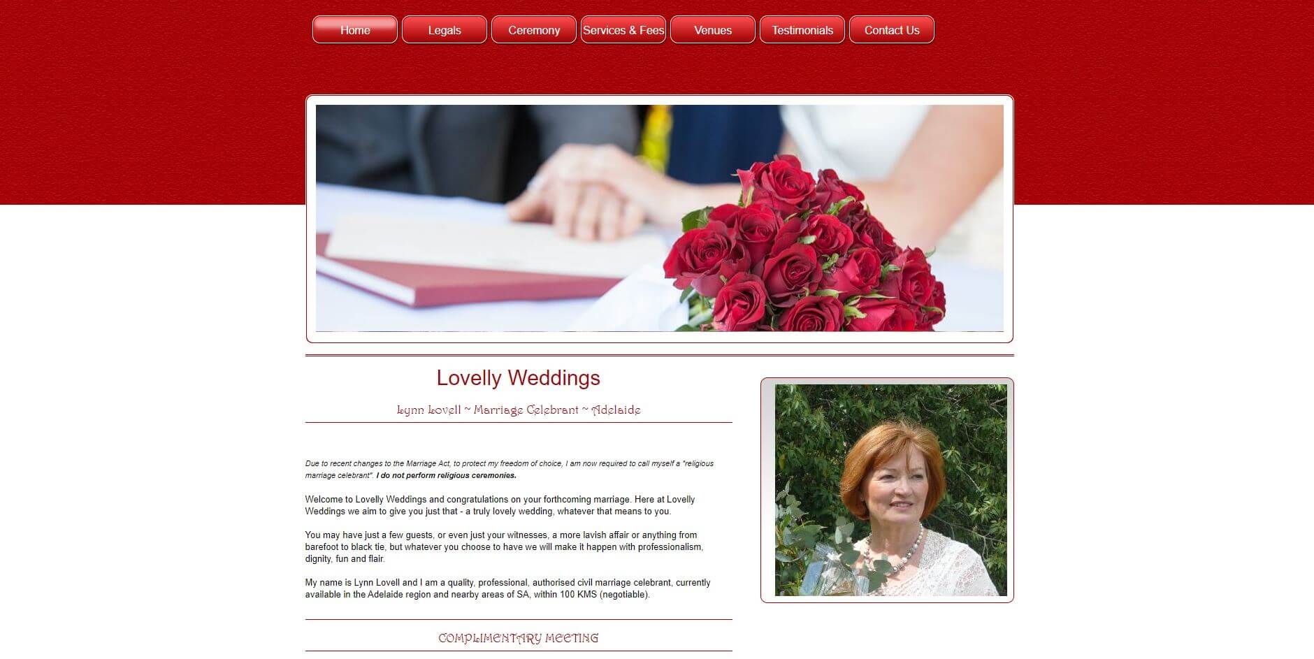 Lynn Lovell Wedding Celebrants Adelaide