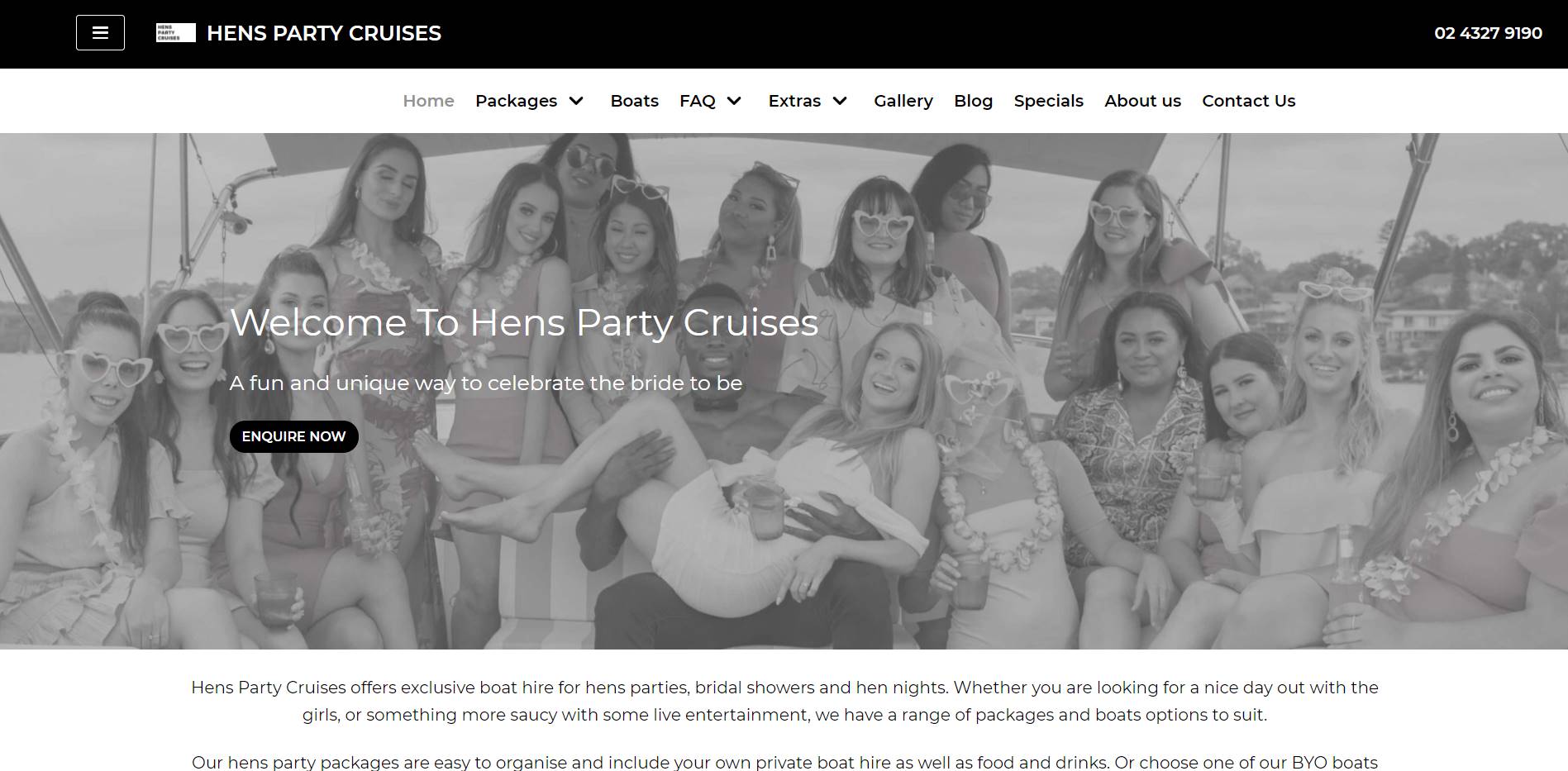 Hens Party Cruises