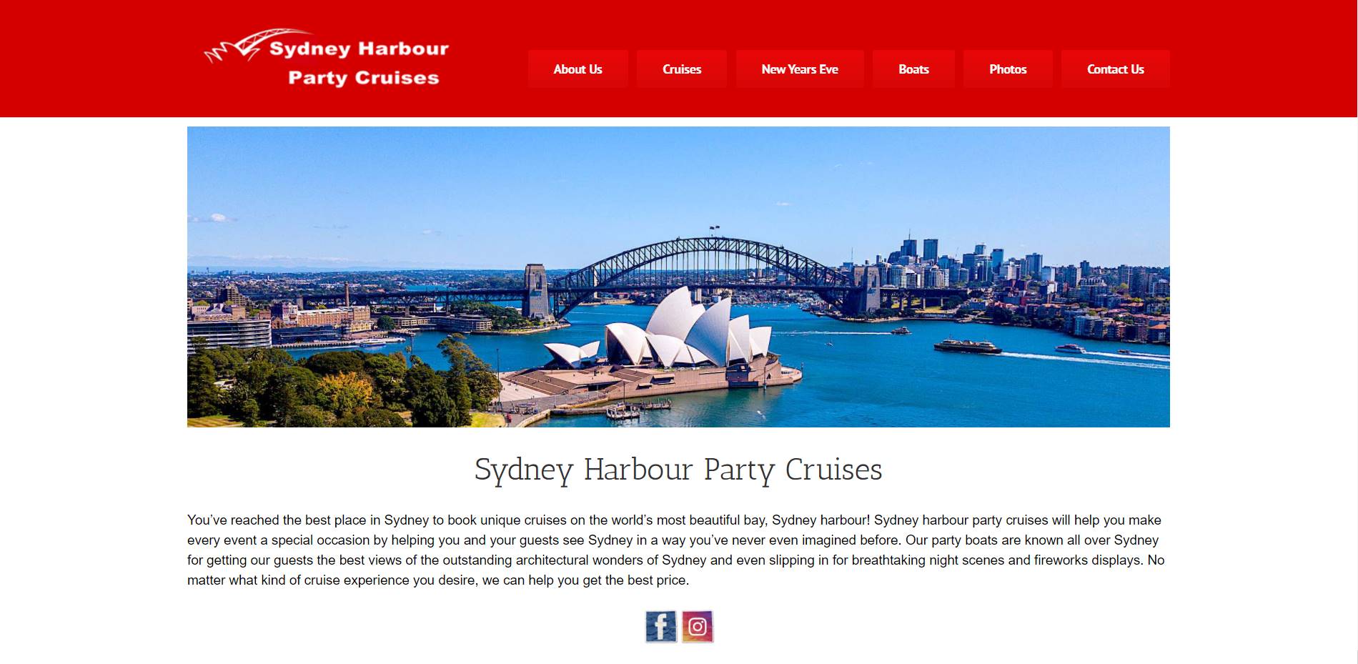 Sydney Harbour Party Cruises