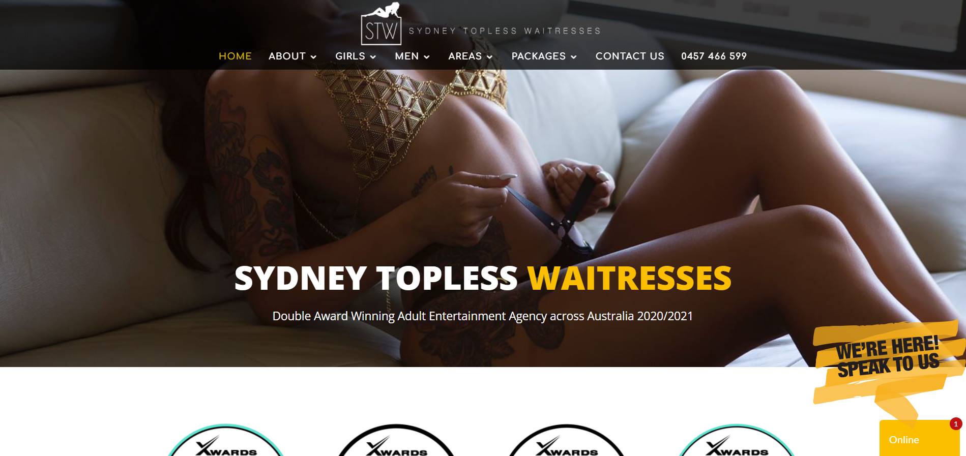 Sydney Topless Waitresses
