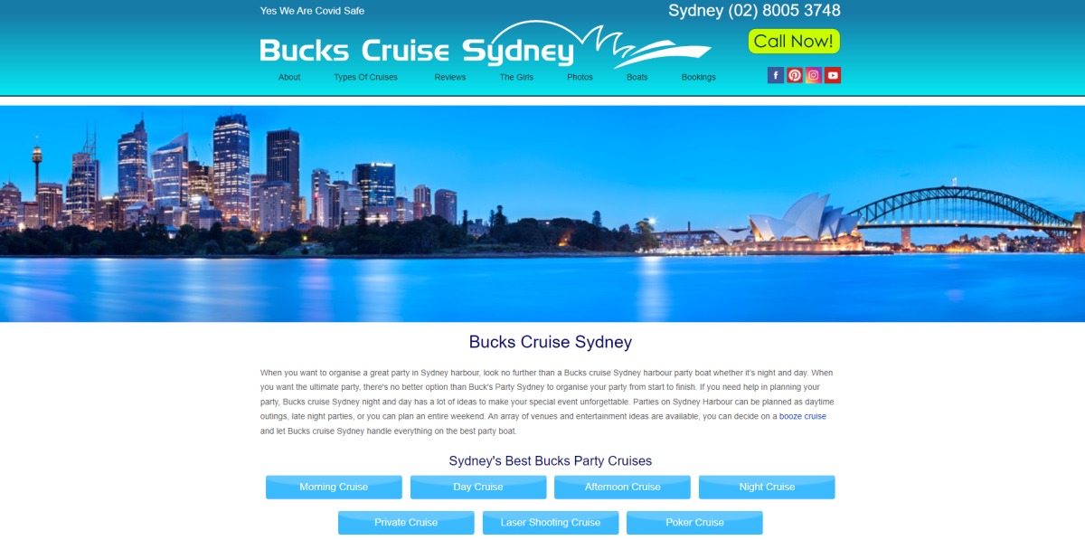 Bucks Cruise Sydney