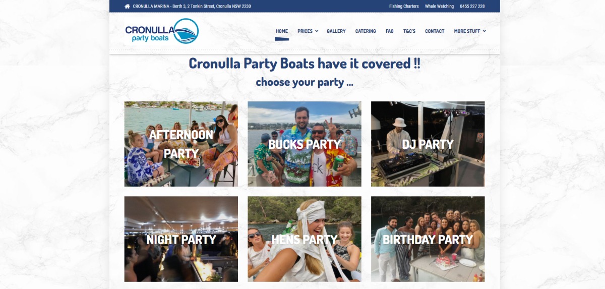 Cronulla Party Boats