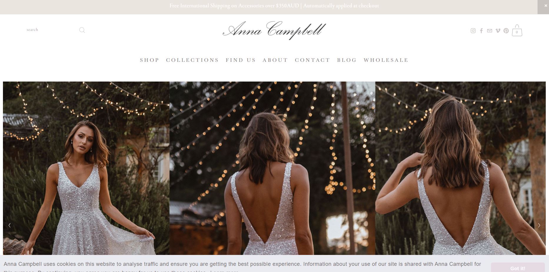 Anna Campbell Bridal Affordable Wedding Dress Shops In Melbourne
