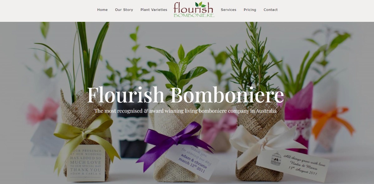 Flourish Bomboniere