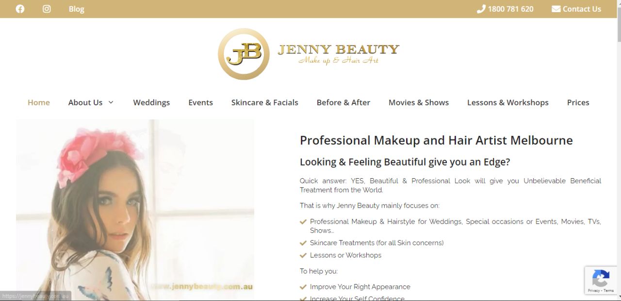 Jenny Beauty Wedding & Bridal Beauty Salon In Melbourne