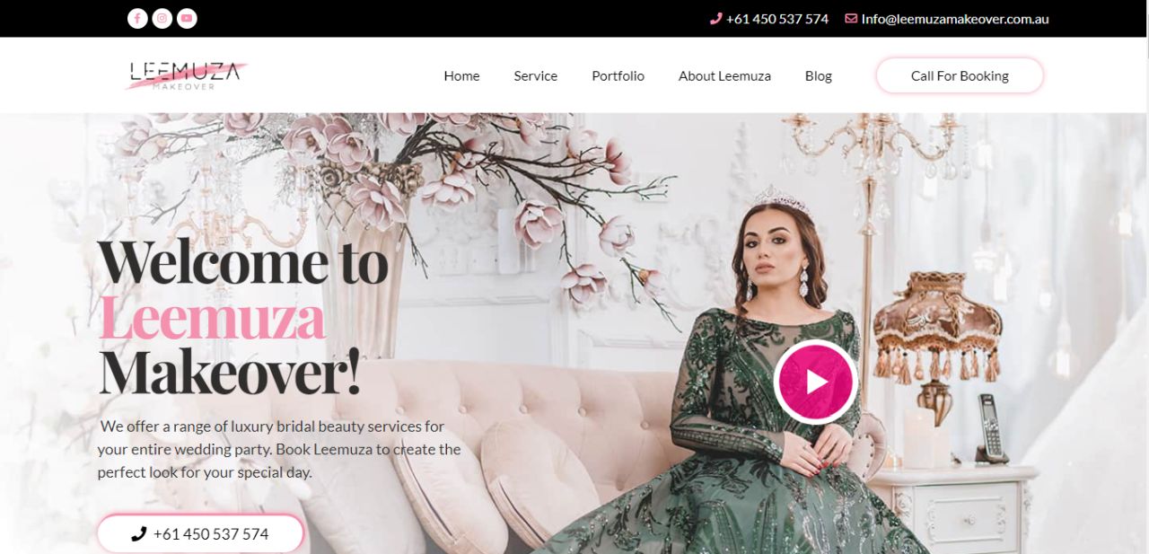 Leemuza Makeover Wedding & Bridal Beauty Salon In Melbourne