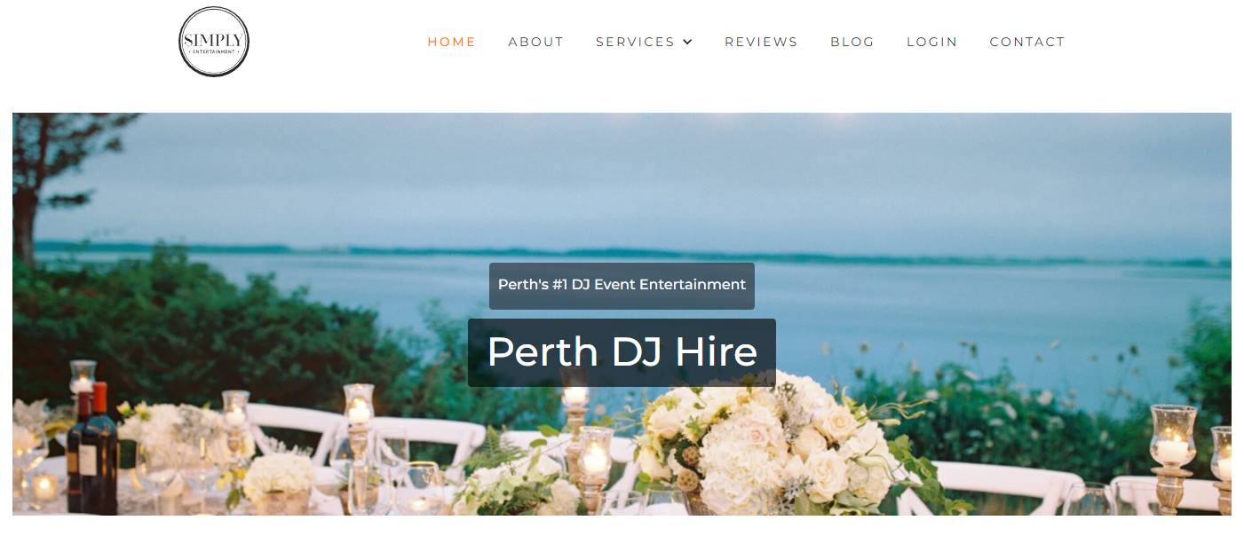 Simply Entertainment Wedding Djs And Mcs In Perth