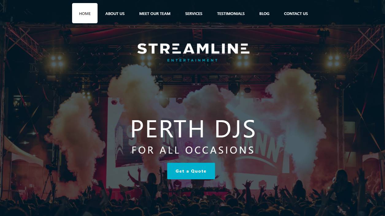 Streamline Entertainment Wedding Djs And Mcs In Perth