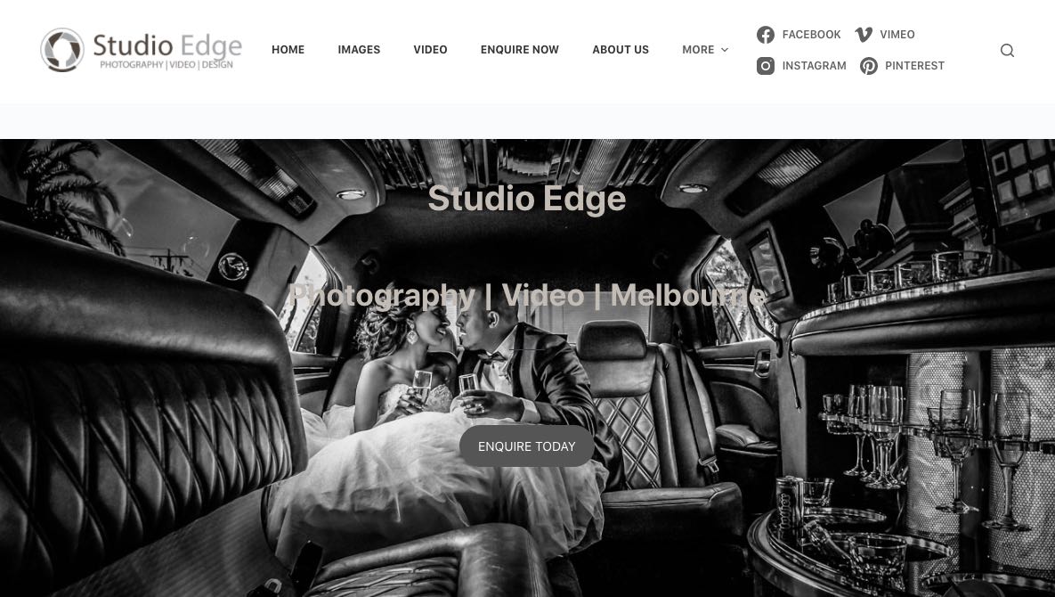Studio Edge Wedding Video Production Company Melbourne