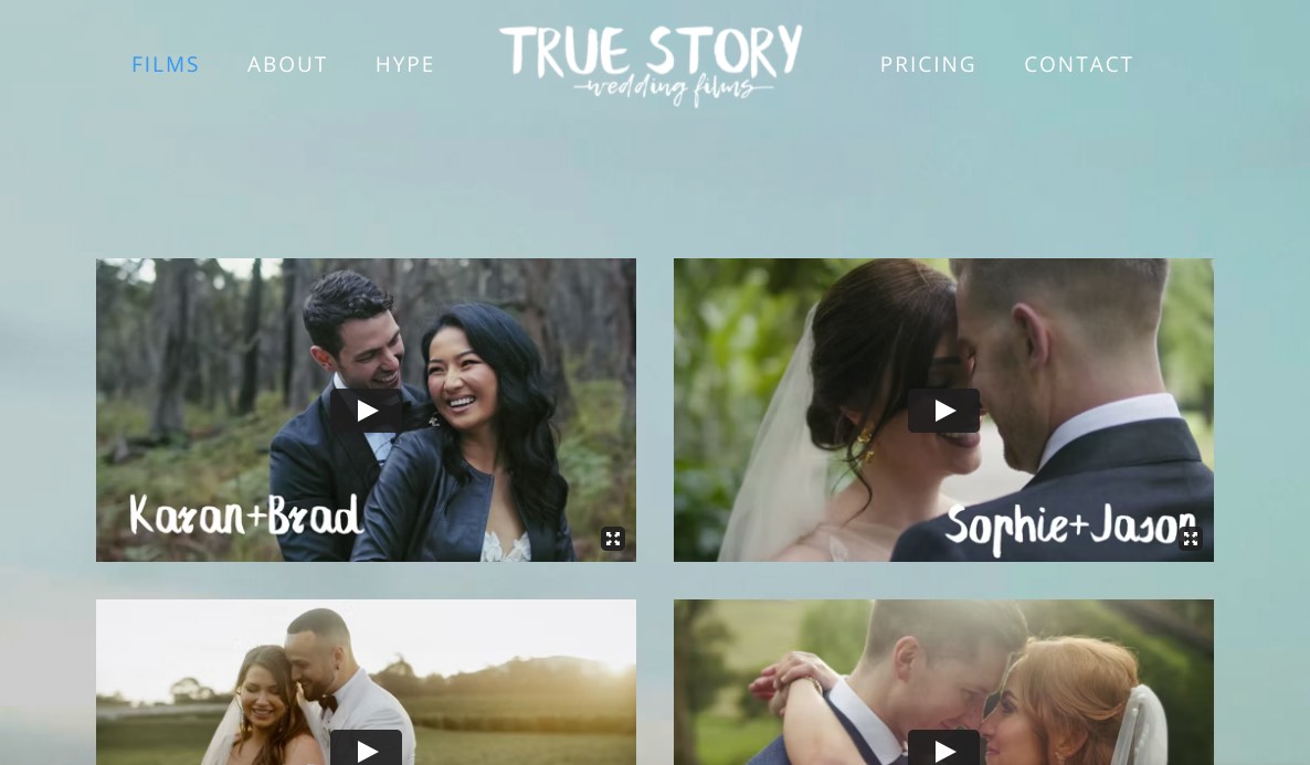 True Story Wedding Films Wedding Video Production Company Melbourne