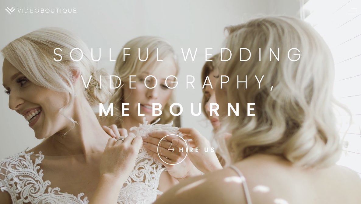 Video Boutique Wedding Video Production Company Melbourne