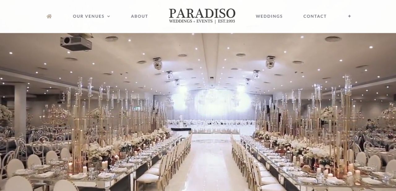 Paradiso Wedding Receptions